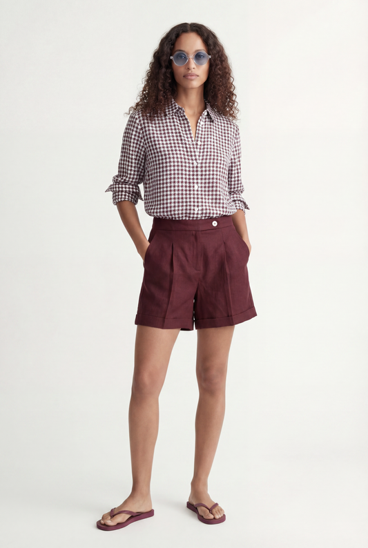 Pied De Poule 'Woman Shirt'