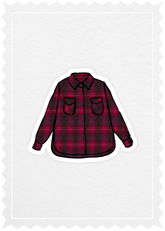 "Overshirt" in Harris Tweed