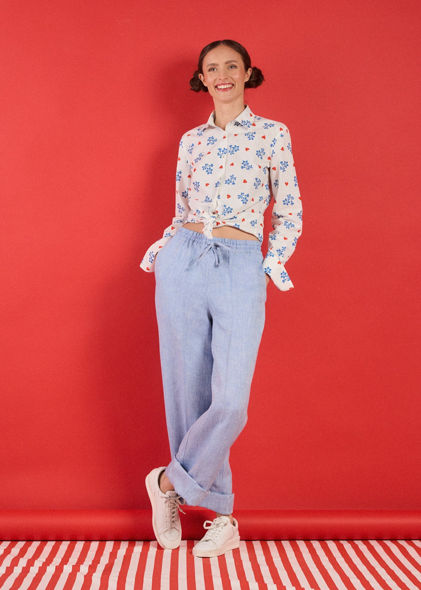 Linen 'Loose Pants'